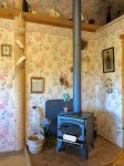 Country Garden Room Woodburning Stove